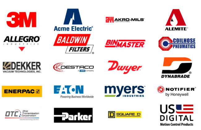PRODUITS AMÉRICAIN brand logos showcase